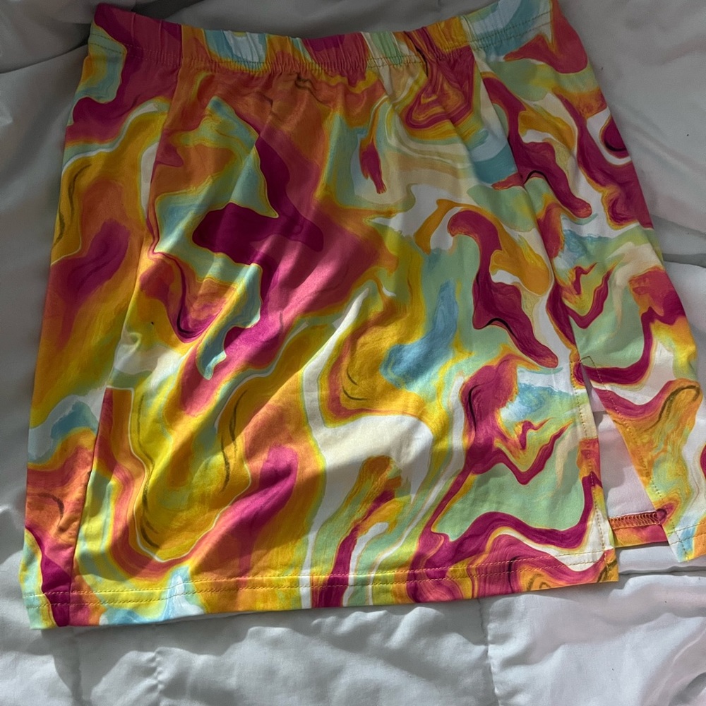 Multicolor small skirt